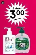 Etos Palmolive en unicura zeep limited editions aanbieding