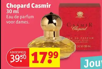 Kruidvat Chopard casmir 30 ml aanbieding