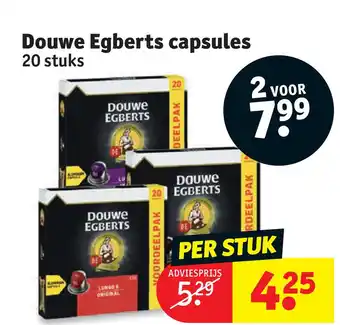 Kruidvat Douwe egberts capsules aanbieding