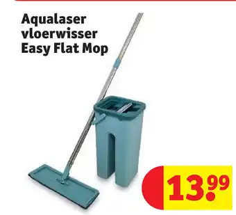 Kruidvat Aqualaser vloerwisser easy flat mop aanbieding