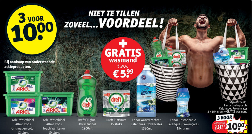 Ariel aanbieding bij Kruidvat