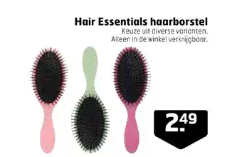 Trekpleister Hair Essentials haarborstel aanbieding