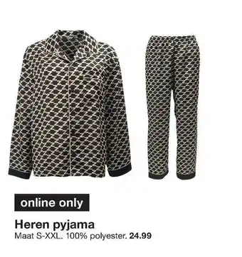 Zeeman Heren pyjama aanbieding