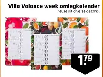 Trekpleister Villa Volance week omlegkalender aanbieding