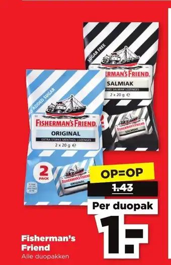 PLUS Fisherman's Friend aanbieding