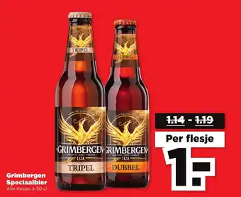 PLUS Grimbergen Speciaalbier aanbieding