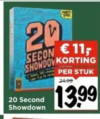 Vomar Voordeelmarkt 20 Second Showdown aanbieding