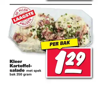 Nettorama Kleer Kartoffel-salade 350 gram aanbieding