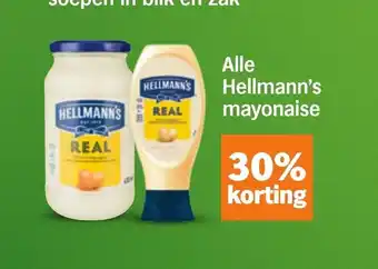 Albert Heijn Alle Hellmann's mayonaise aanbieding