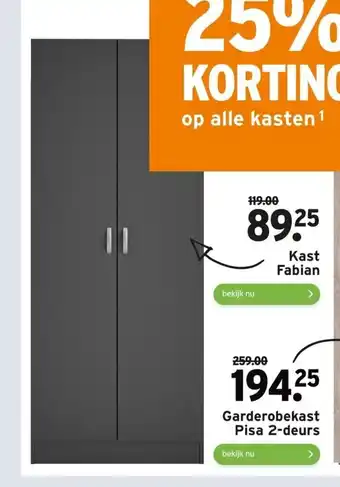 GAMMA Kast Fabian aanbieding