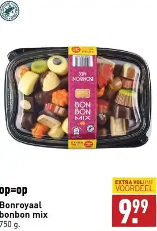 ALDI Bonroyaal bonbon mix aanbieding