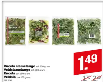 Coop Rucola slamelange aanbieding