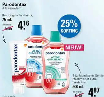 De Online Drogist Parodontax aanbieding