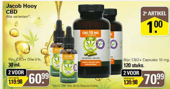 De Online Drogist Jacob hooy cbd aanbieding