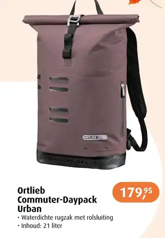 De Wit Schijndel Ortlieb commuter-daypack urban aanbieding