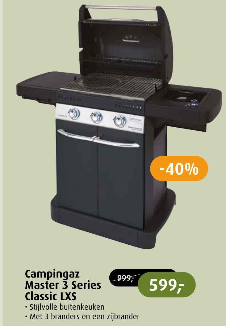 Campingaz master 3 series classic lxs aanbieding bij De Wit Schijndel