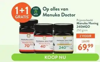 Holland & Barrett : manuka honing 240mgo aanbieding