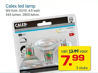 Kluswijs Calex led lamp aanbieding