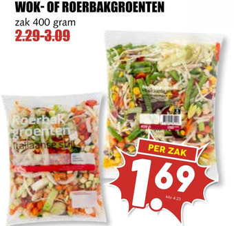 MCD Supermarkt Wok- of roerbakgroenten aanbieding