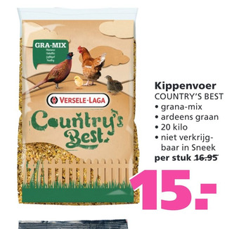 Ranzijn Kippenvoer country's best aanbieding