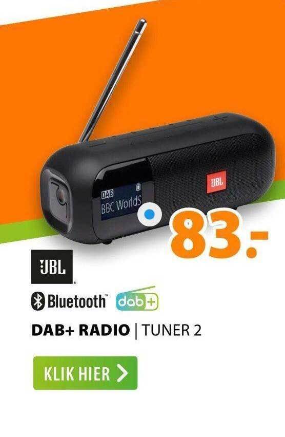 Jbl dab+ radio tuner 2 aanbieding bij Expert