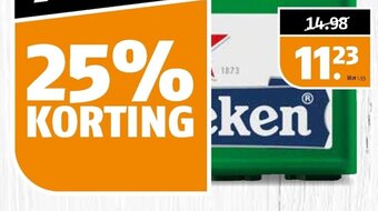 Poiesz Heineken 0.0% aanbieding