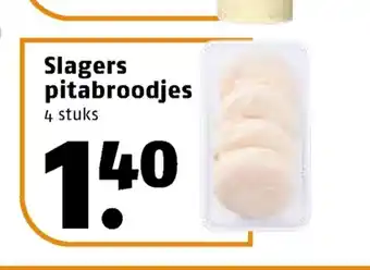 Poiesz Slagers pitabroodjes 4 stuks aanbieding