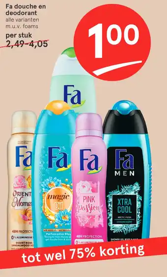 Etos Fa douche en deodorant aanbieding