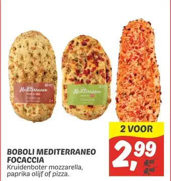 Dekamarkt Boboli mediterraneo focaccia aanbieding