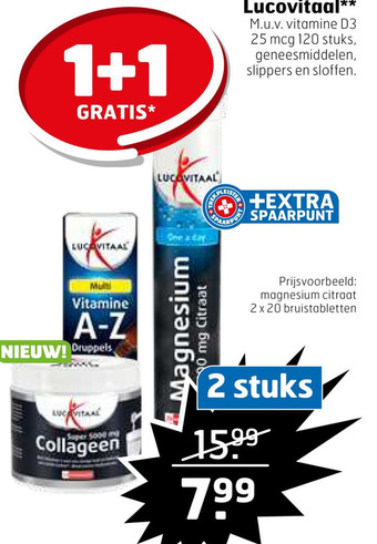 Trekpleister Lucovitaal** aanbieding