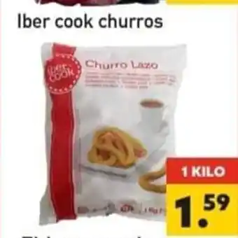 Tanger Markt Iber cook churros 1 kilo aanbieding