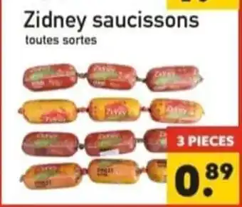 Tanger Markt Zidney saucissons 3 pieces aanbieding