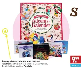 ALDI Disney adventskalender met boekjes aanbieding