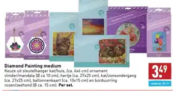 ALDI Diamond Painting medium aanbieding