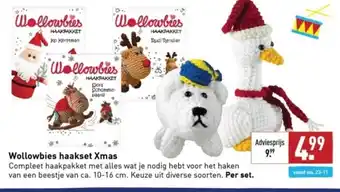 ALDI Wollowbies haakset Xmas aanbieding