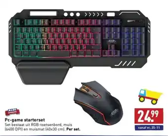 ALDI Pc-game starterset aanbieding