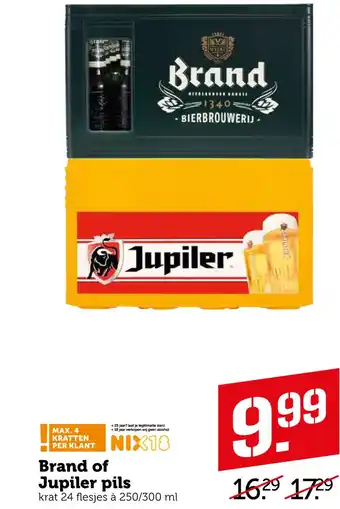 Coop Brand of Jupiler pils aanbieding