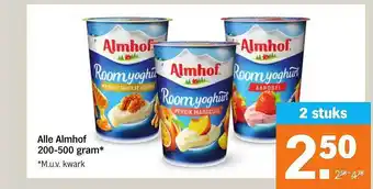 Albert Heijn Alle almhof 200-500 gram aanbieding