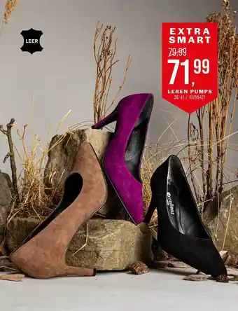 Bristol Leren pumps aanbieding