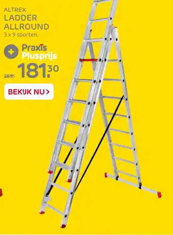 Praxis Altrex Ladder Allround aanbieding