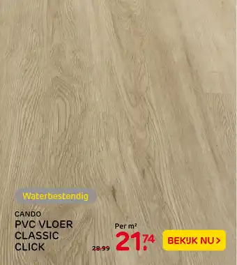 Praxis Cando Pvc Vloer Classic Click aanbieding