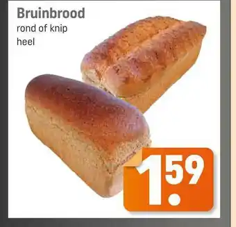 Lekker Makkelijk Bruinbrood rond of knip aanbieding