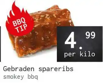 Naanhof Gebraden spareribs smokey bbq aanbieding