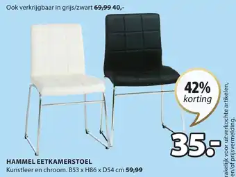 Jysk Hammel eet aanbieding