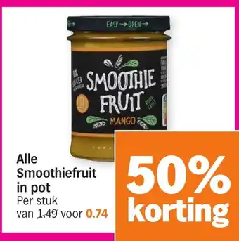 Albert Heijn Smoothiefruit in pot aanbieding