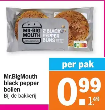 Albert Heijn Mr.BigMouth Black pepper bollen aanbieding