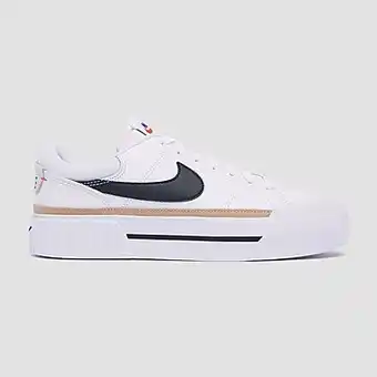 Perry Sport Nike court legacy lift sneakers wit/zwart dames aanbieding