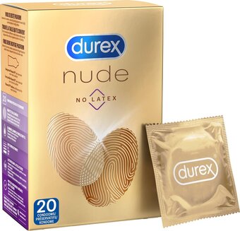Bol.com Durex condooms nude - latexvrij - 20 stuks aanbieding