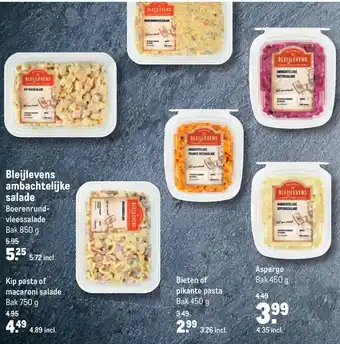 Makro Bleijlevens Ambachtelijke salade 450-850g aanbieding