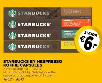 Jumbo Starbucks by nespresso koffie capsules 10 stuks aanbieding